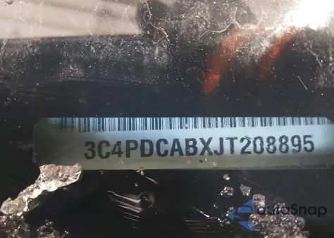 2018 Dodge Journey Se z USA, uszkodzony, nr VIN 3C4PDCABXJT208895